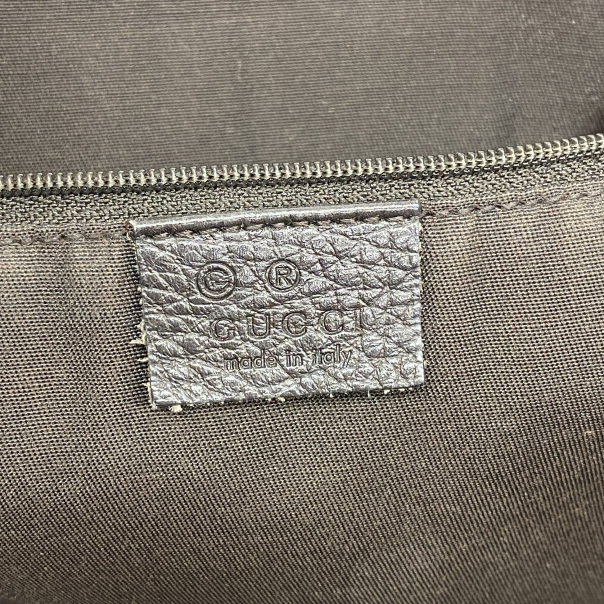 Gucci Brown Denim Tote Bag