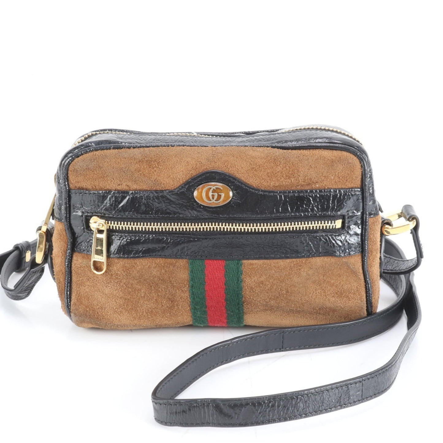 Gucci Brown Leather Shoulder Bag