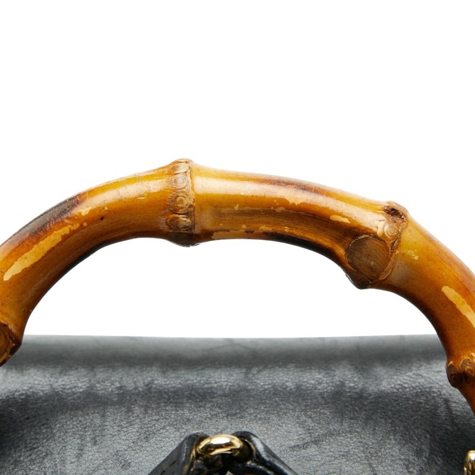 Gucci Black Leather Backpack