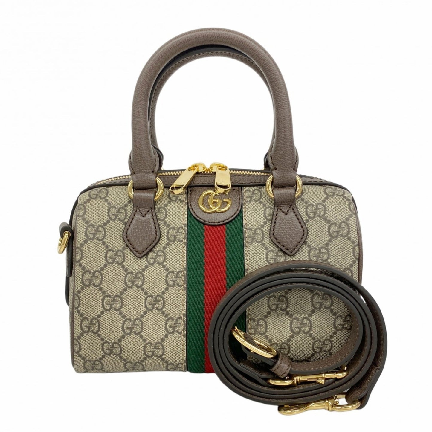 Gucci Brown Pvc Handbag