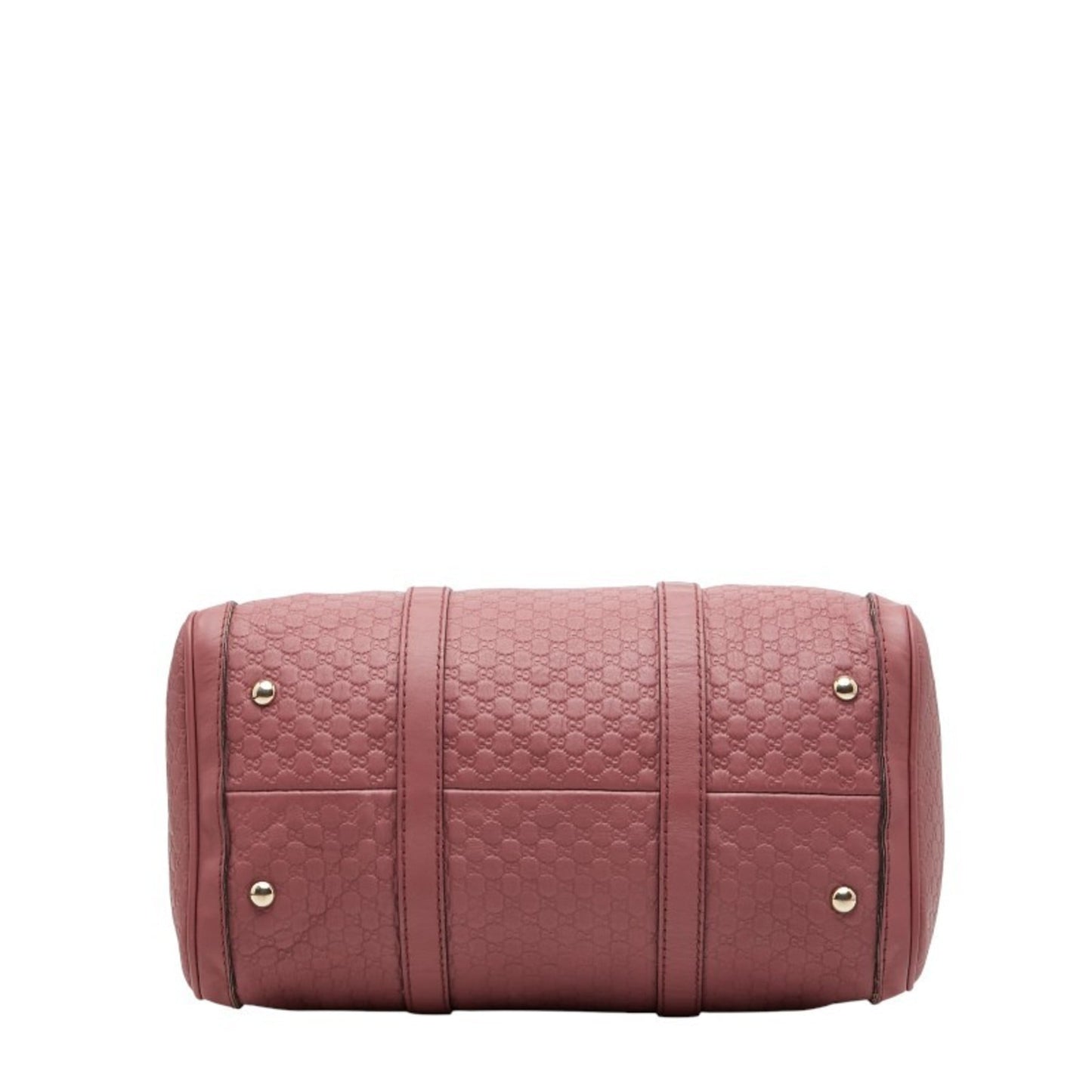 Gucci Pink Leather Boston Bag Shoulder Bag