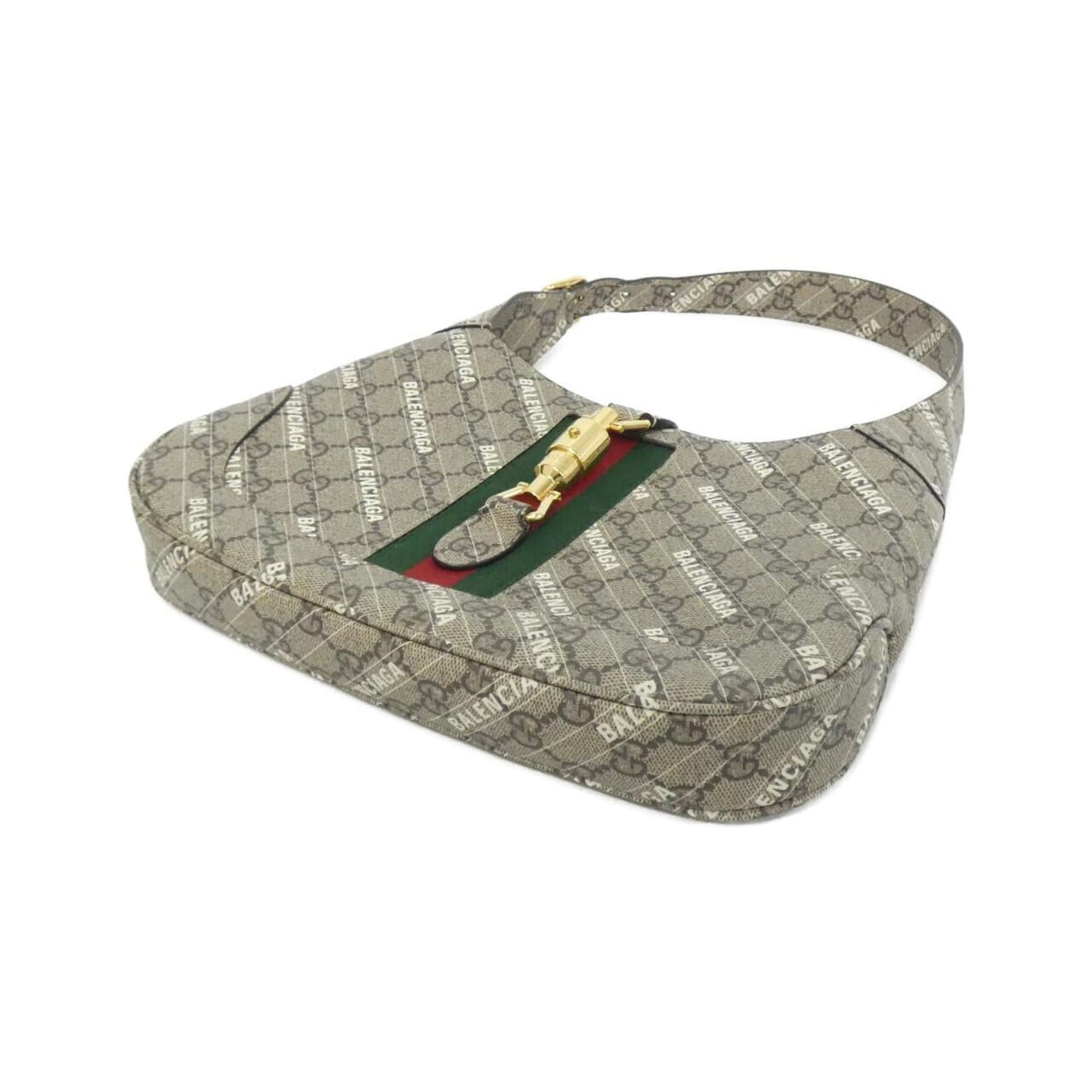 Gucci Beige White Gg Supreme Shoulder Bag
