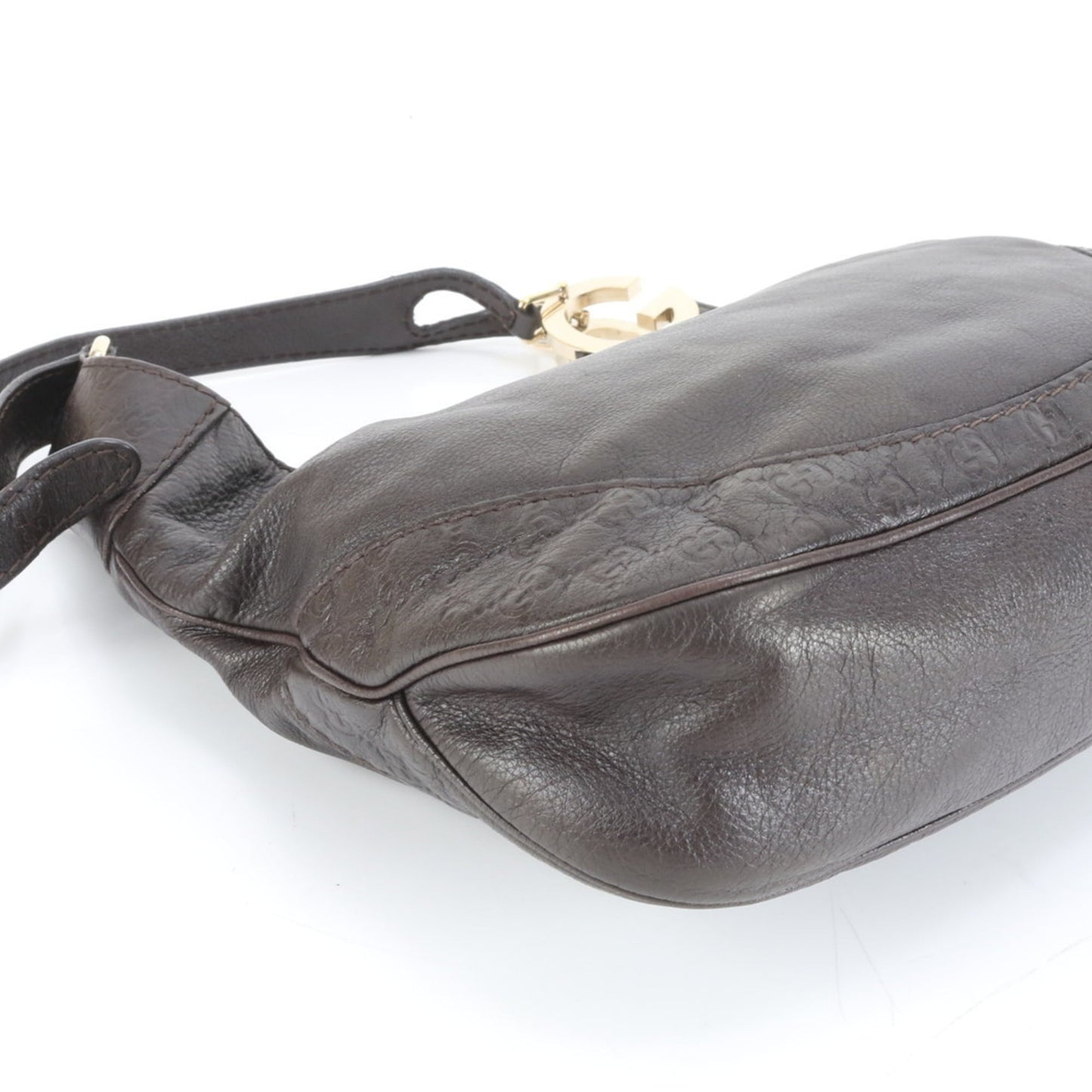 Gucci Brown Leather Shoulder Bag