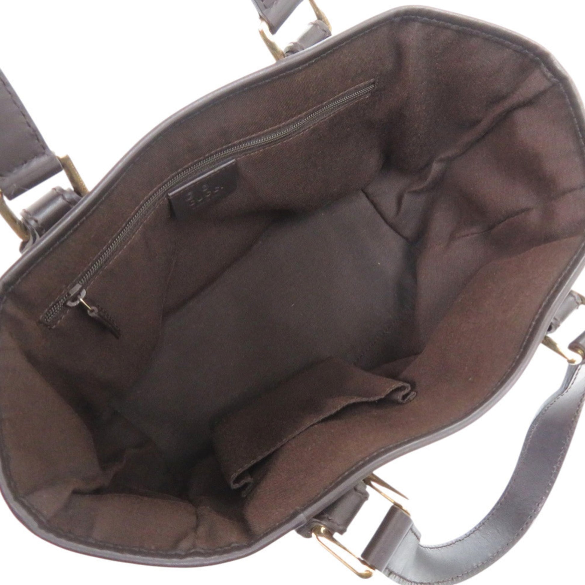 Gucci Brown Gg Canvas Handbag