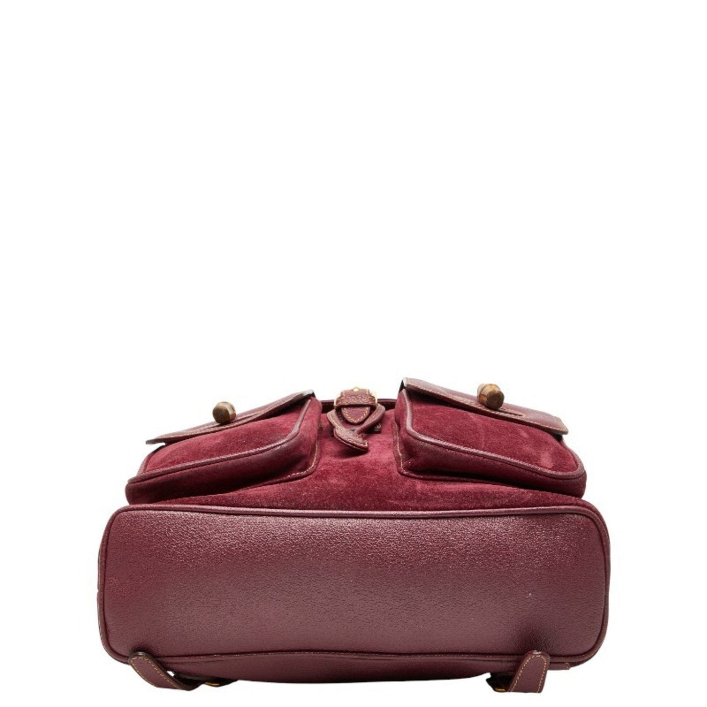 Gucci Purple Suede Backpack