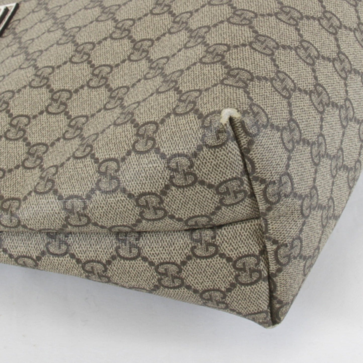 Gucci Brown Gg Supreme Tote Bag