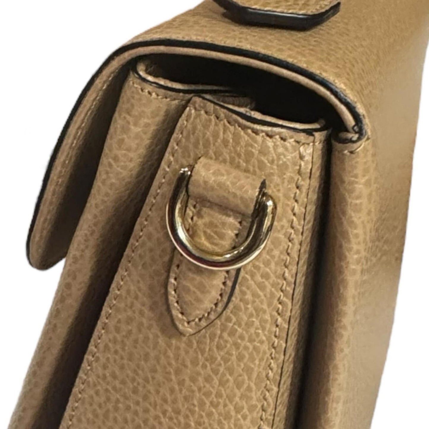 Gucci Beige Leather Shoulder Bag