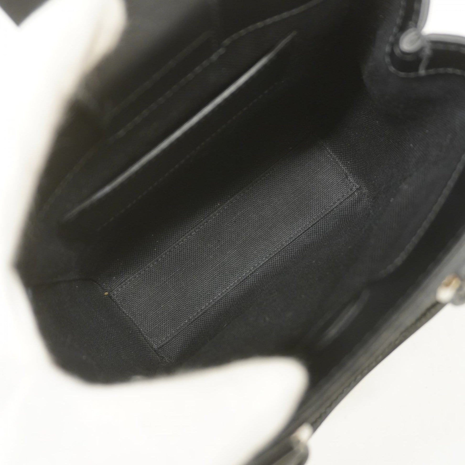 Gucci Black Gray Pvc Handbag