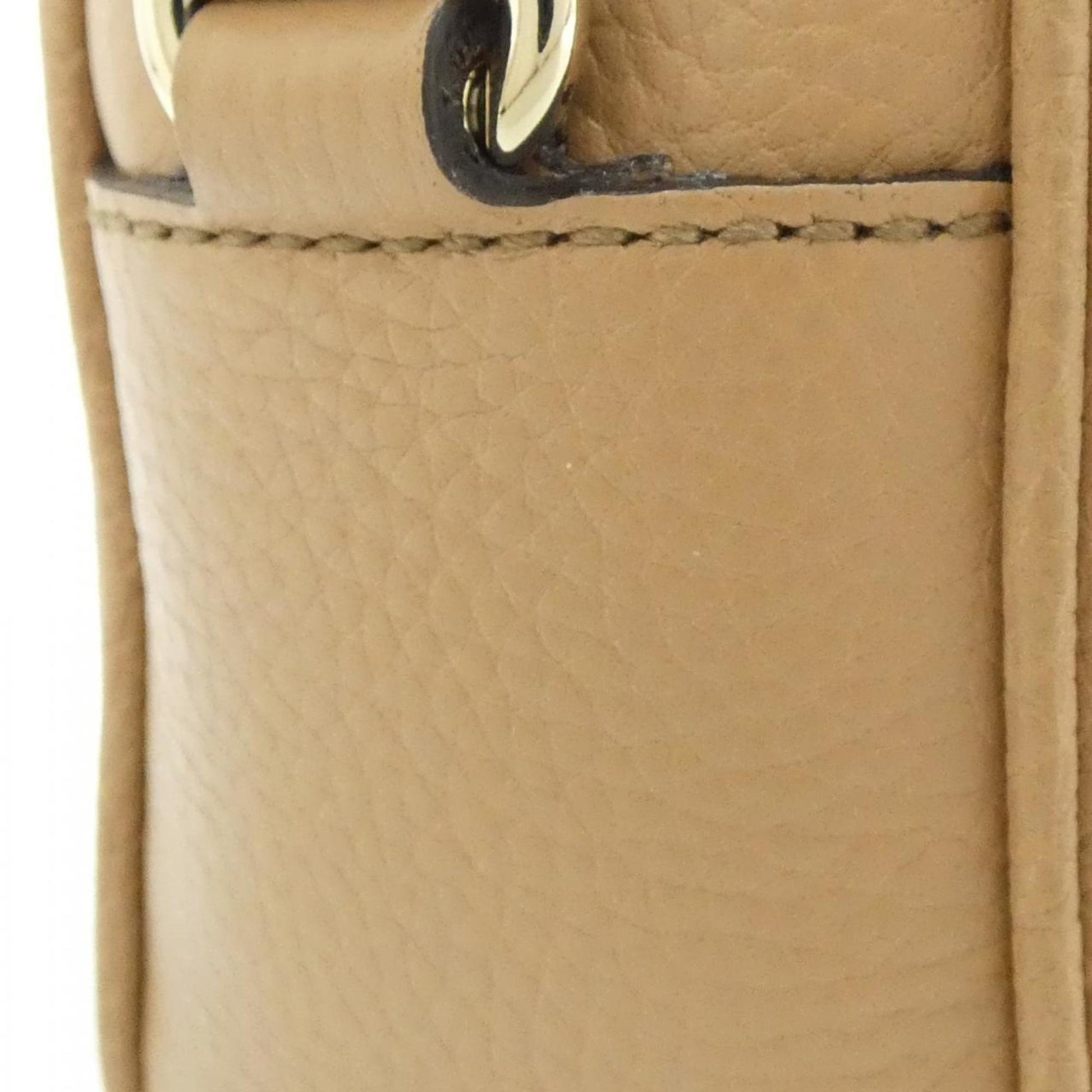 Gucci Beige Leather Shoulder Bag