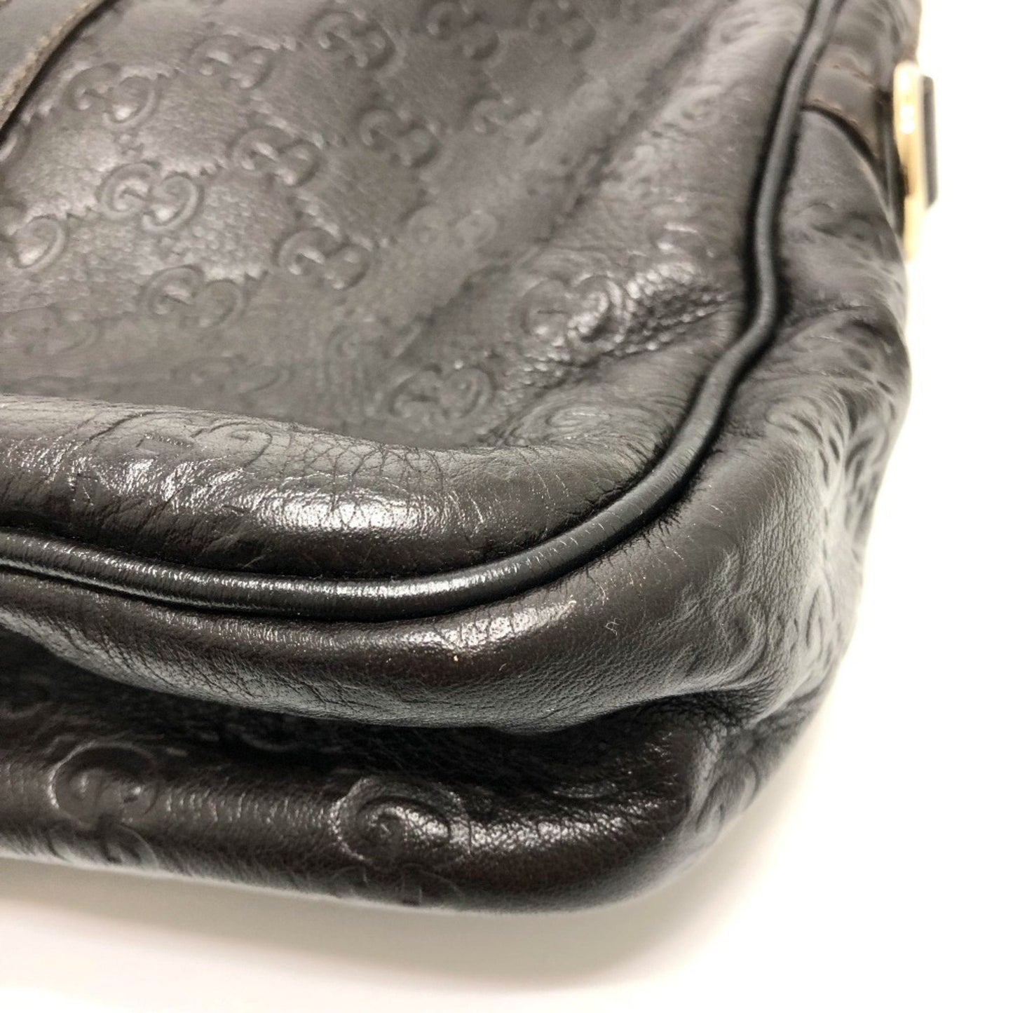Gucci Brown Leather Briefcase Handbag