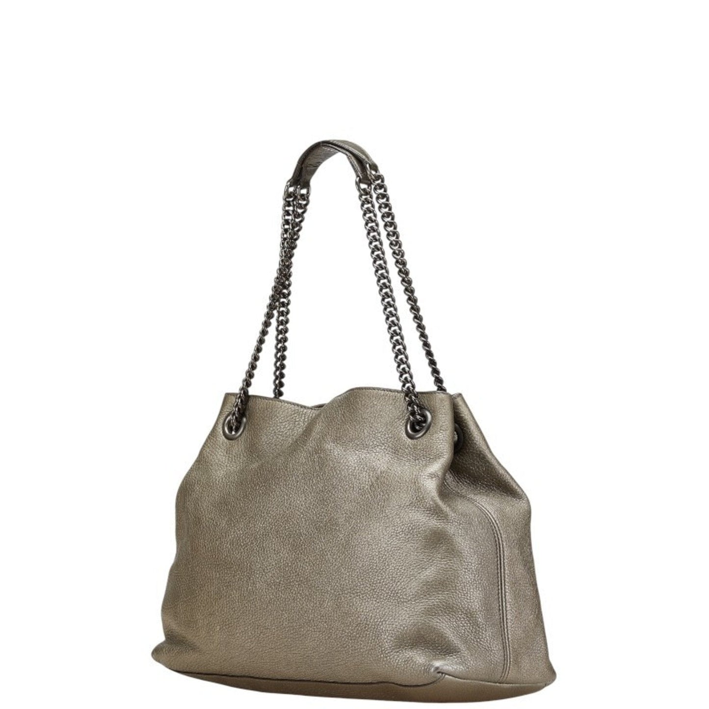 Gucci Gold Leather Shoulder Bag