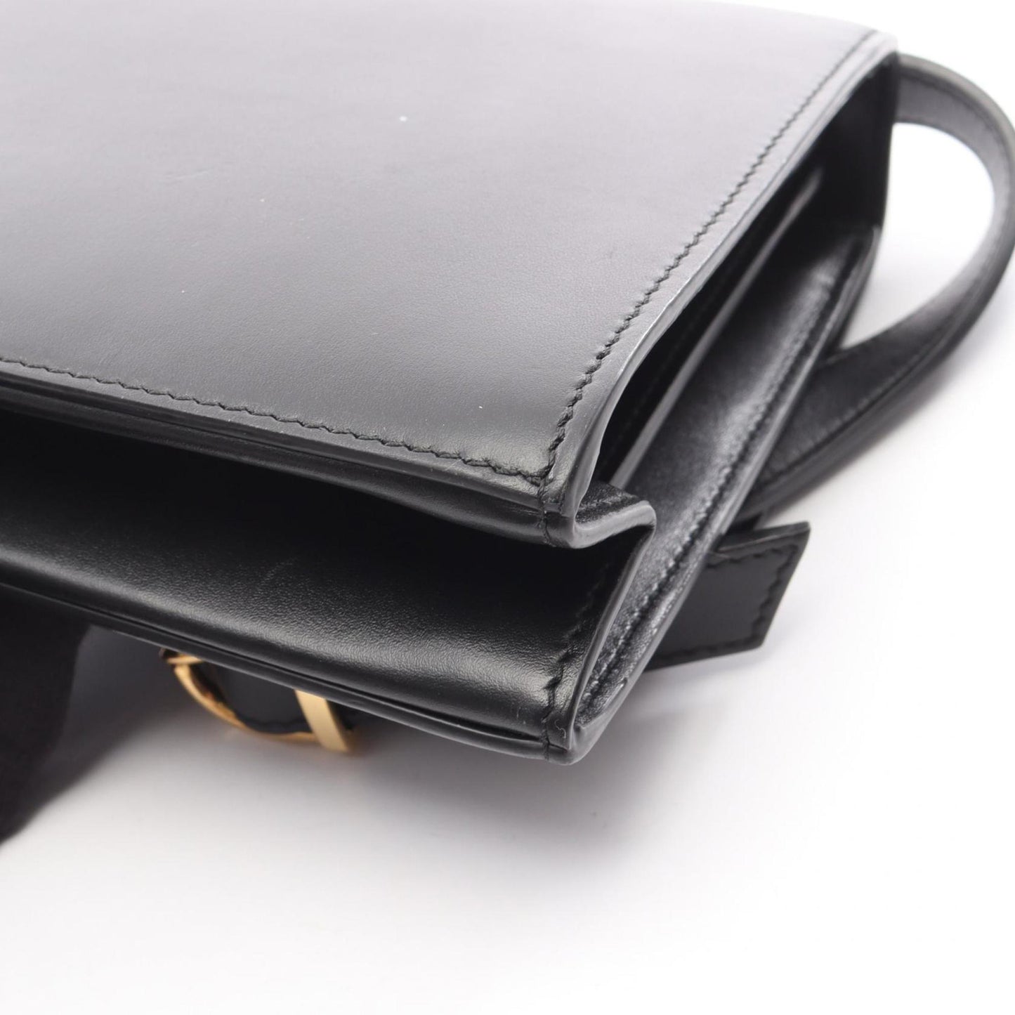Gucci Black Leather Shoulder Bag
