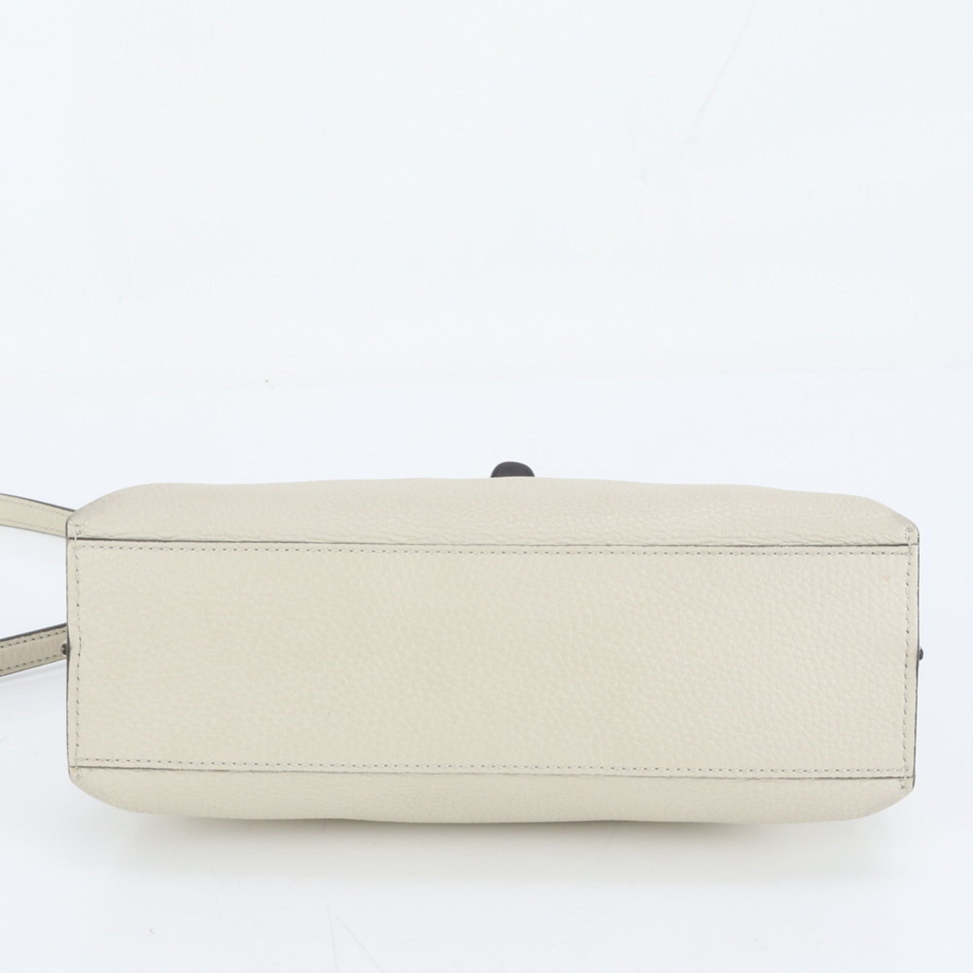 Gucci Ivory Leather Shoulder Bag