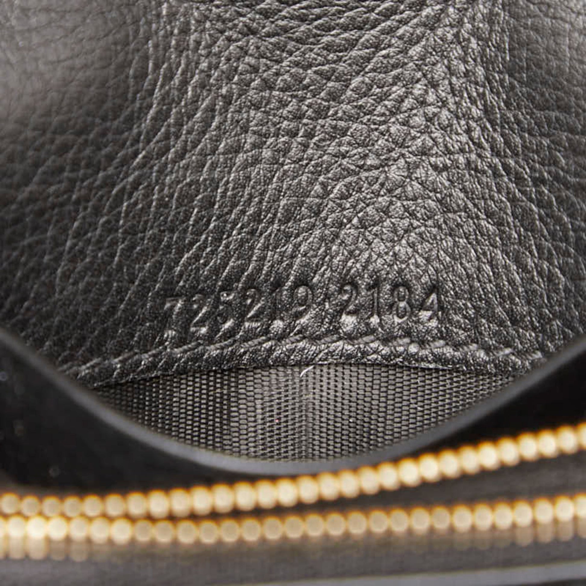 Gucci Black Leather Shoulder Bag