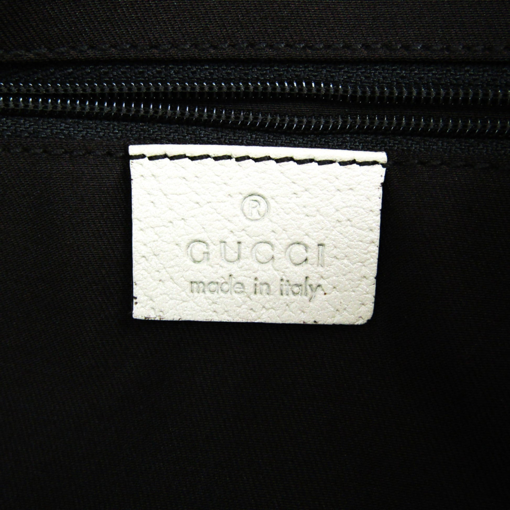 Gucci Gg Canvas Beige Cream Gg Canvas Leather Tote Bag