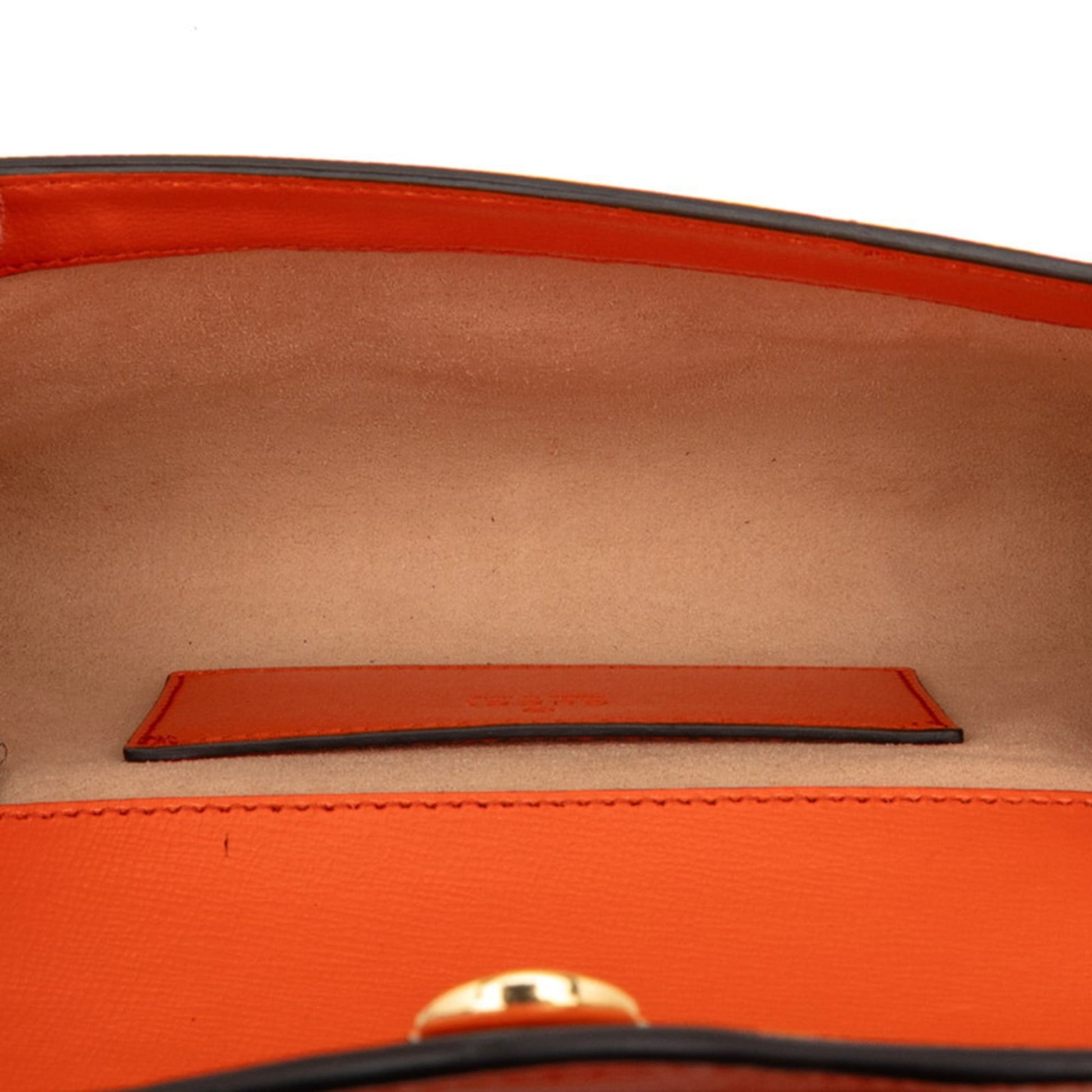Gucci Orange Leather Shoulder Bag