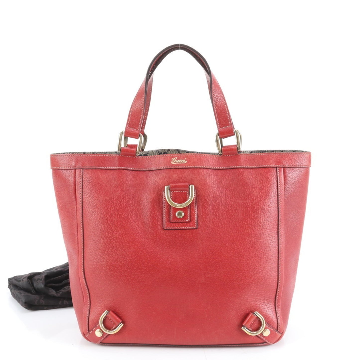 Gucci Red Color Leather Handbag