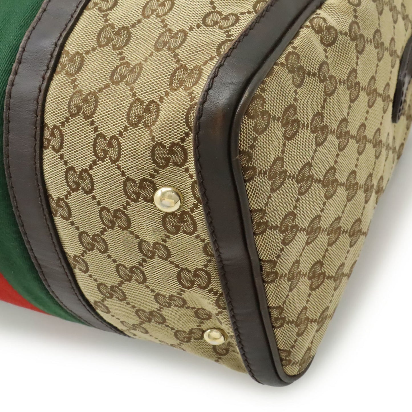 Gucci Beige Black Dark Brown Green Khaki Red Color Yellow Gg Canvas Handbag Shoulder Bag