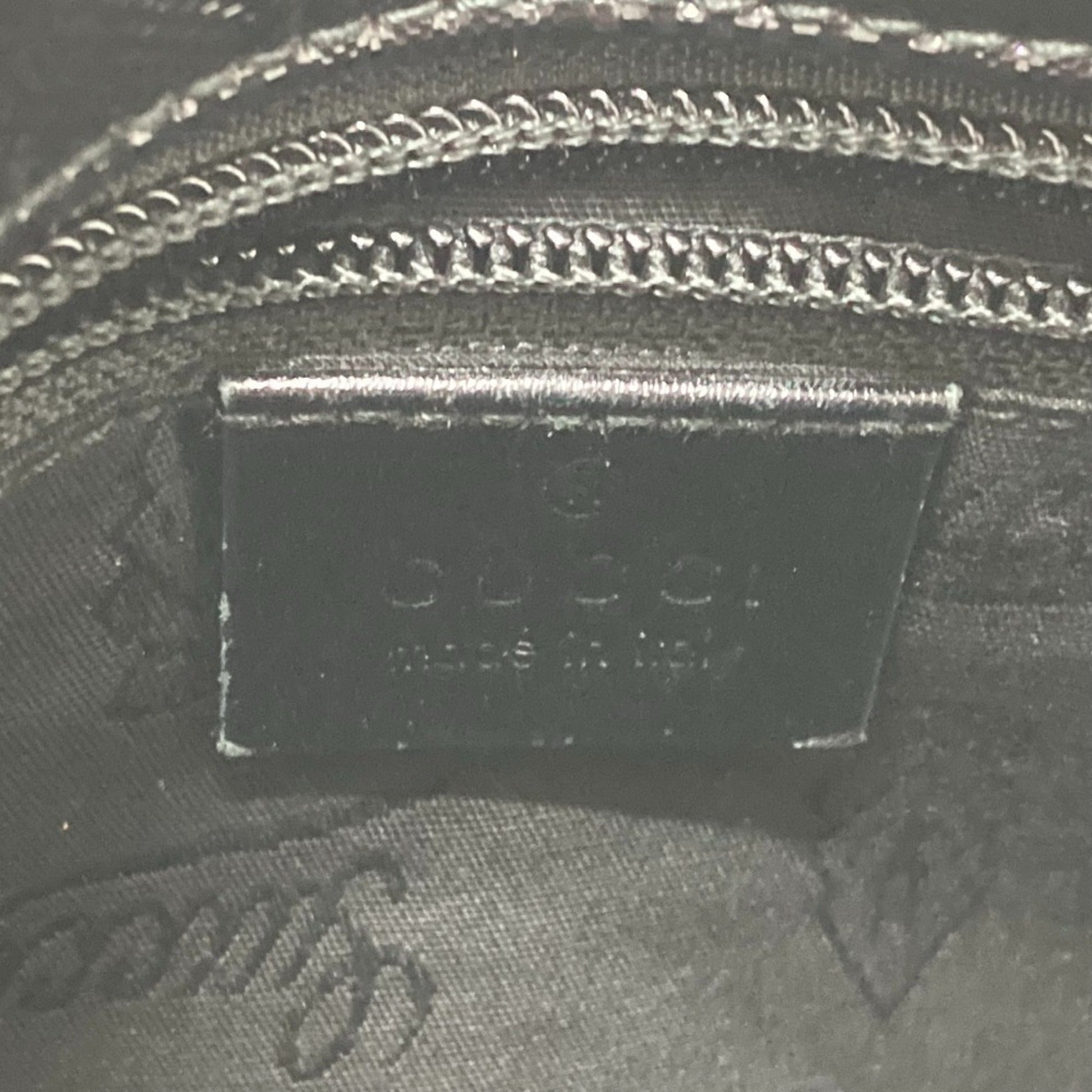 Gucci Black Gg Imprimé Messenger Bag Shoulder Bag