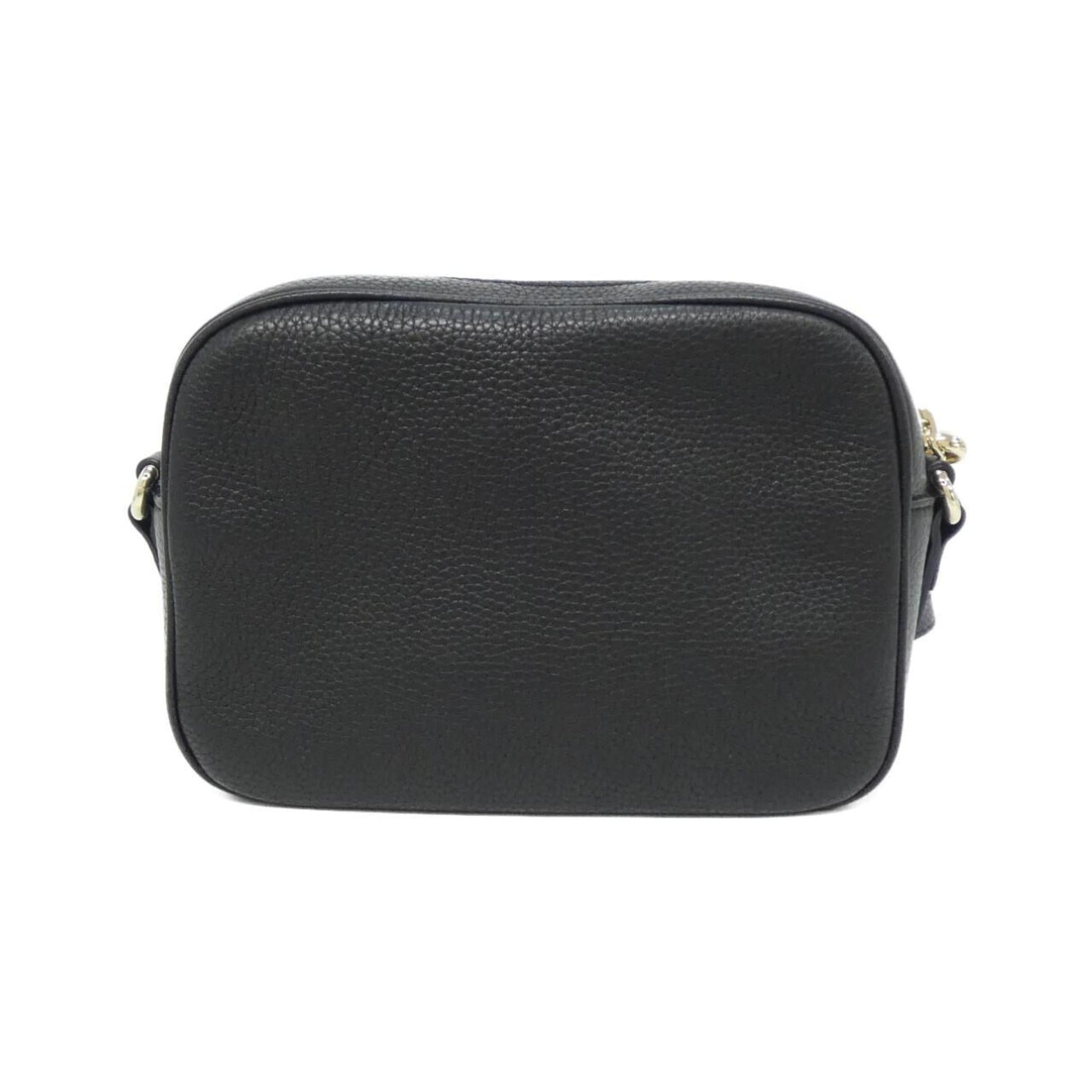 Gucci Black Leather Shoulder Bag