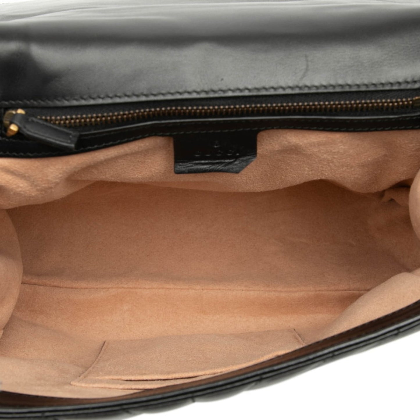 Gucci Black Leather Backpack