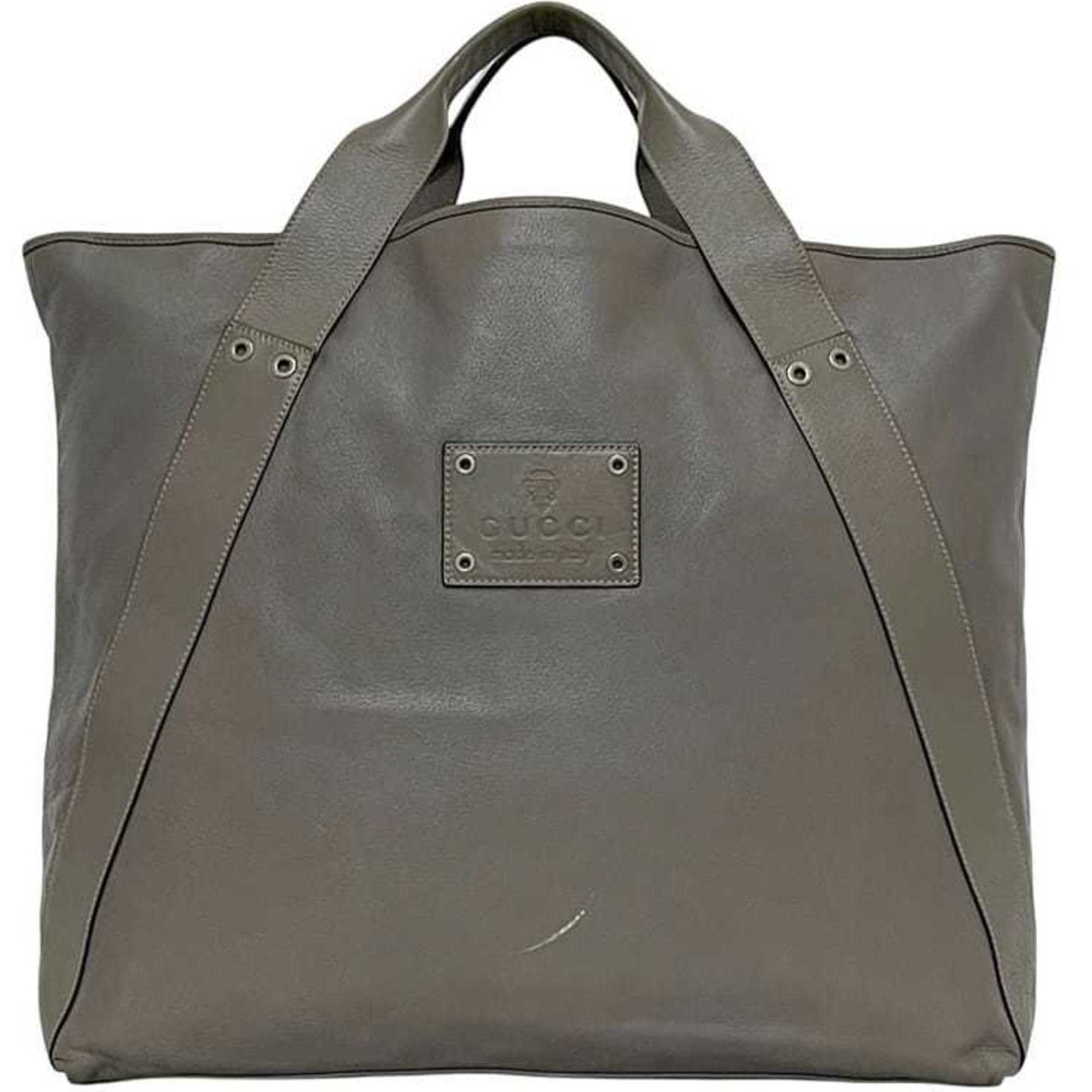 Gucci Hysteria Gray Leather Tote Bag