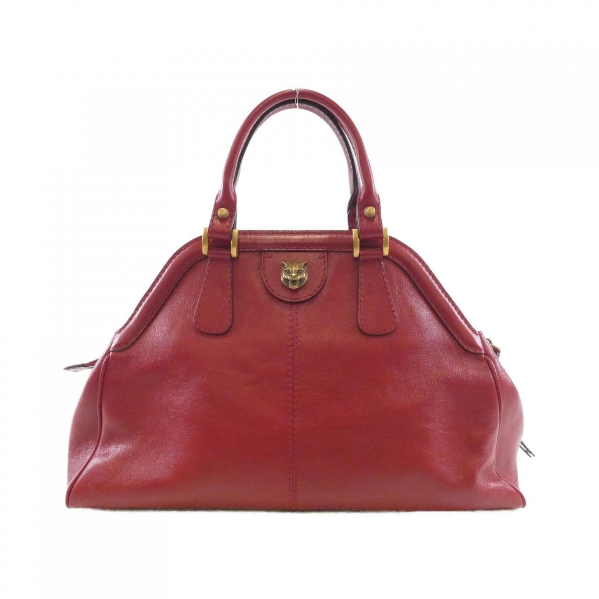 Gucci Red Color Leather Handbag