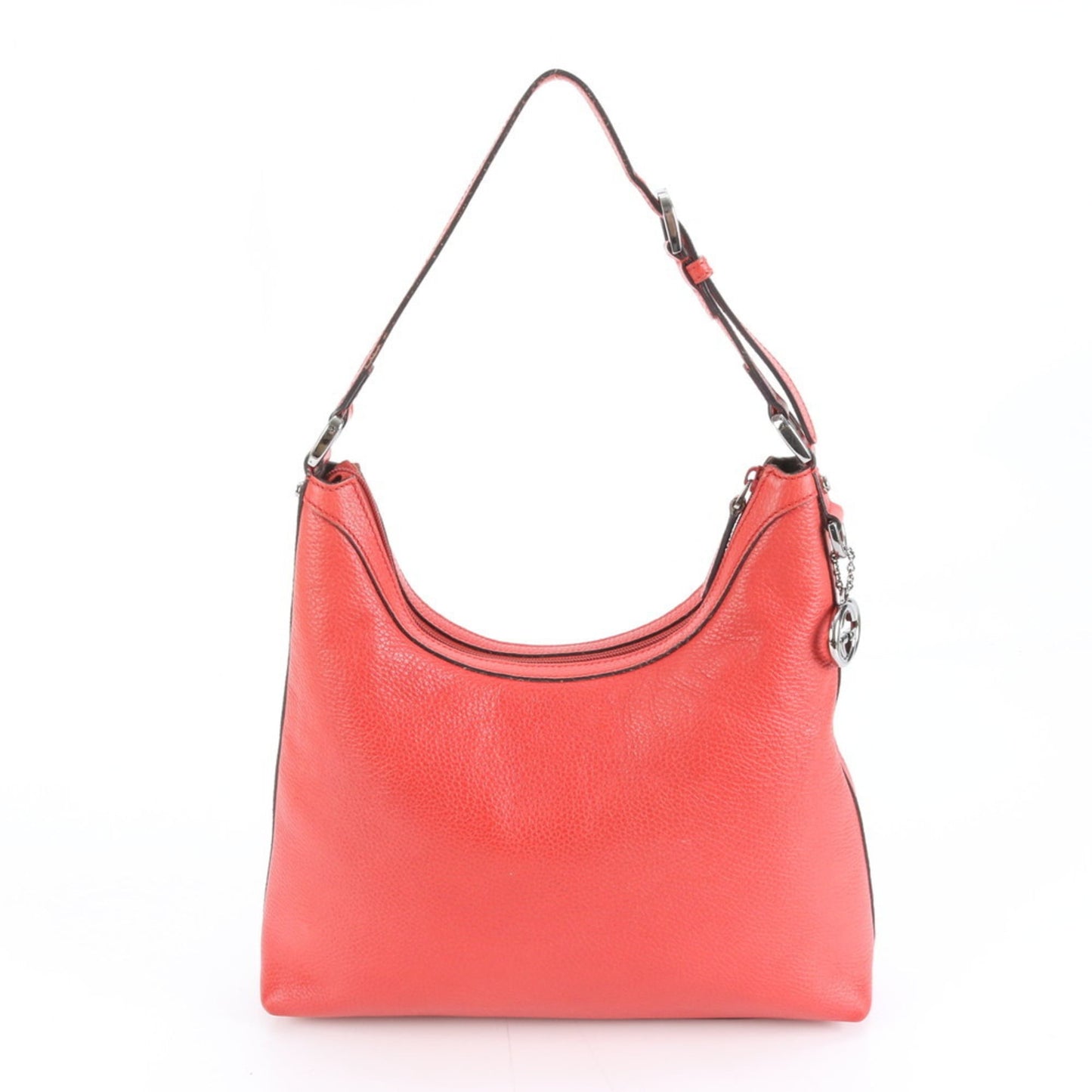 Gucci Red Color Leather Shoulder Bag