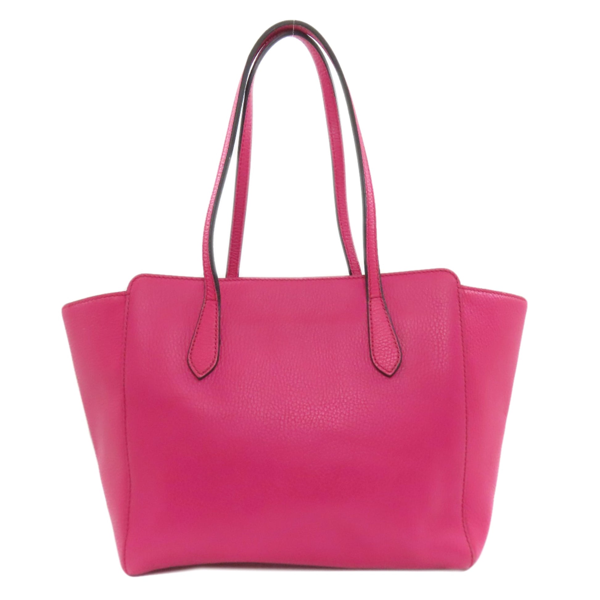 Gucci Pink Leather Tote Bag