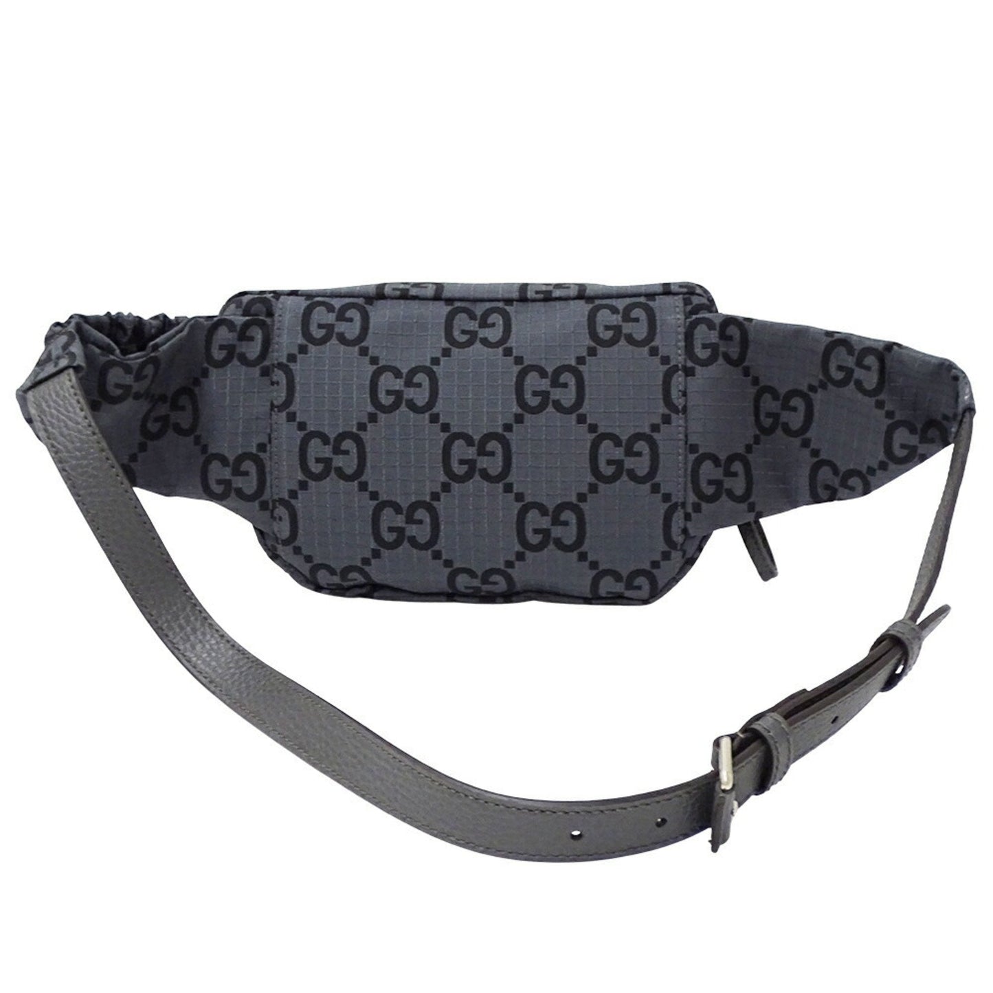 Gucci Black Gray Polyester Sling Bag