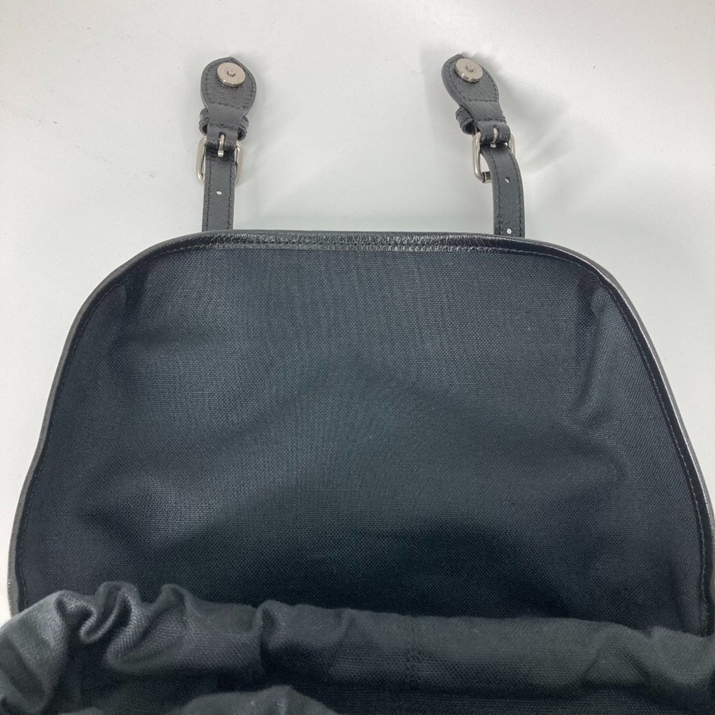 Gucci Black Gg Supreme Backpack