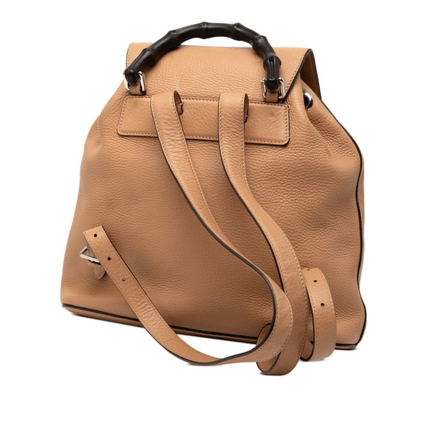 Gucci Brown Leather Backpack