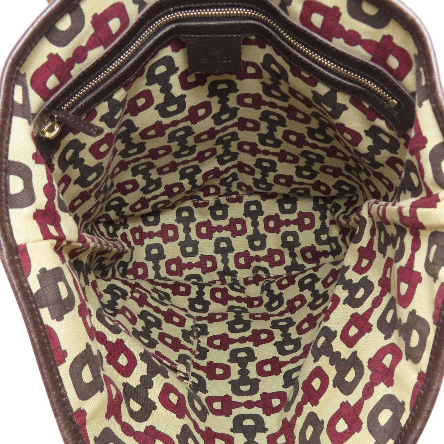 Gucci Brown Canvas Tote Bag