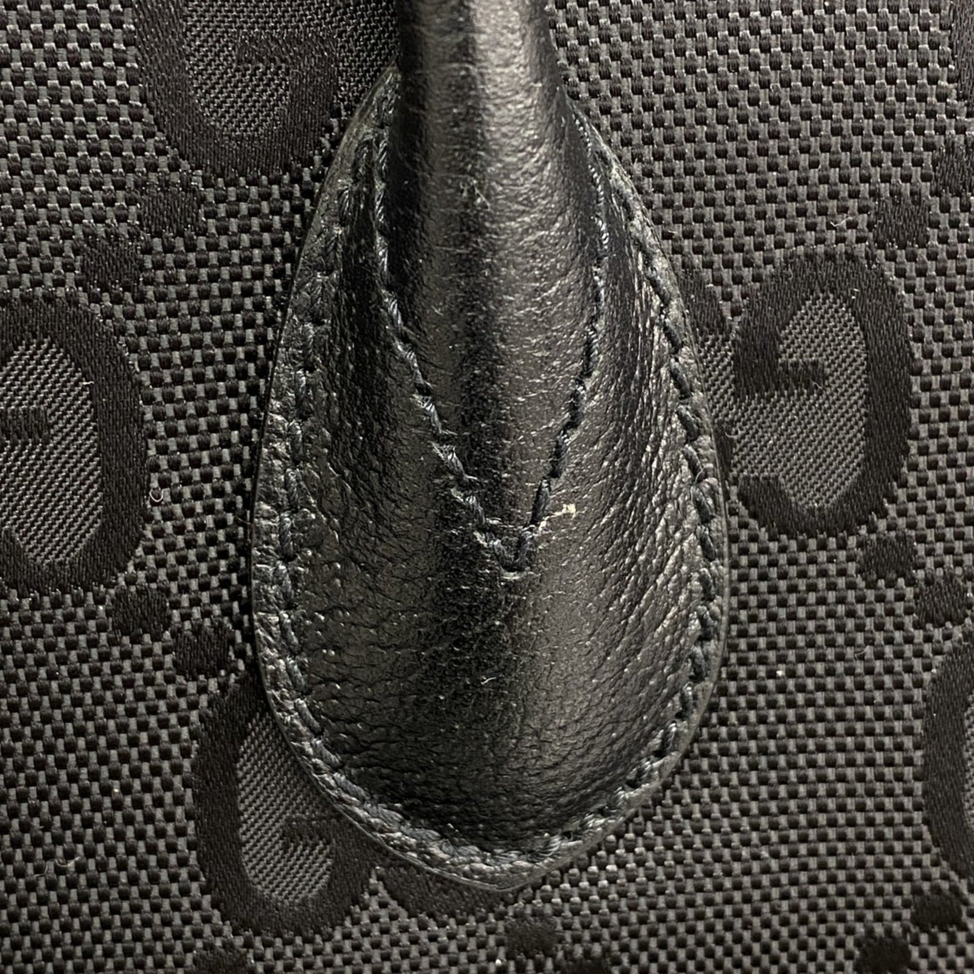 Gucci Black Nylon Tote Bag