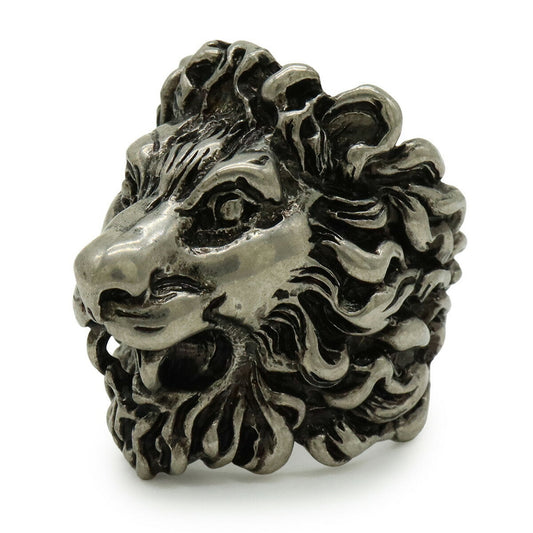 Gucci Silver Metal Band Ring