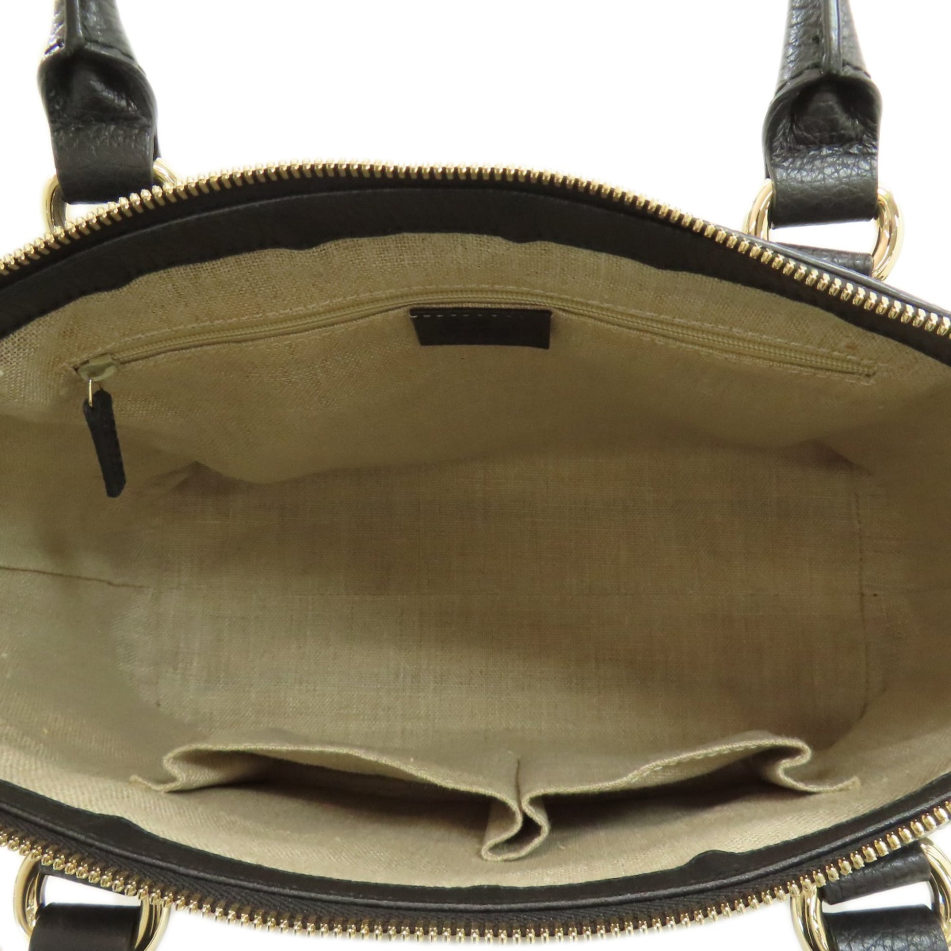 Gucci Black Leather Handbag