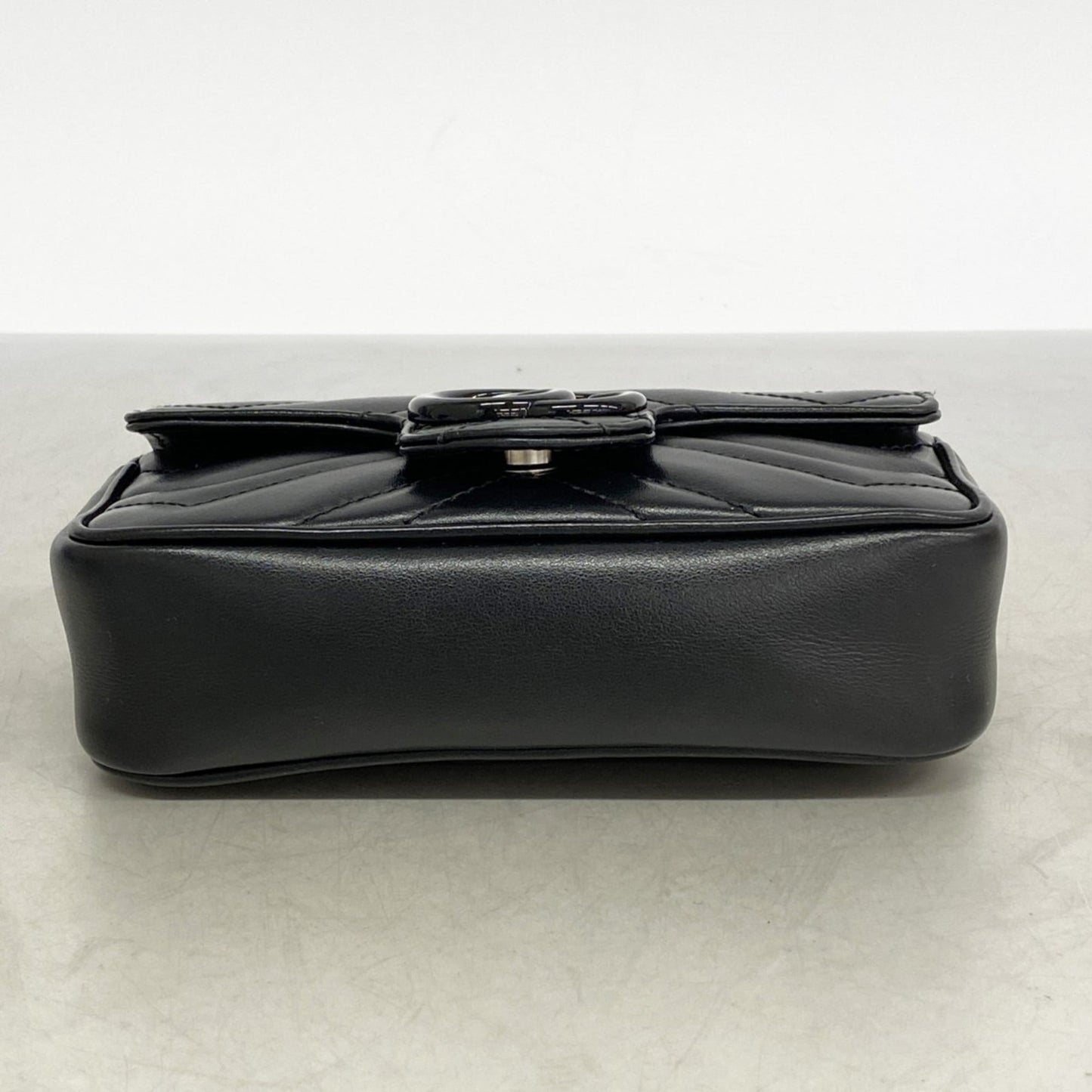 Gucci Black Leather Shoulder Bag