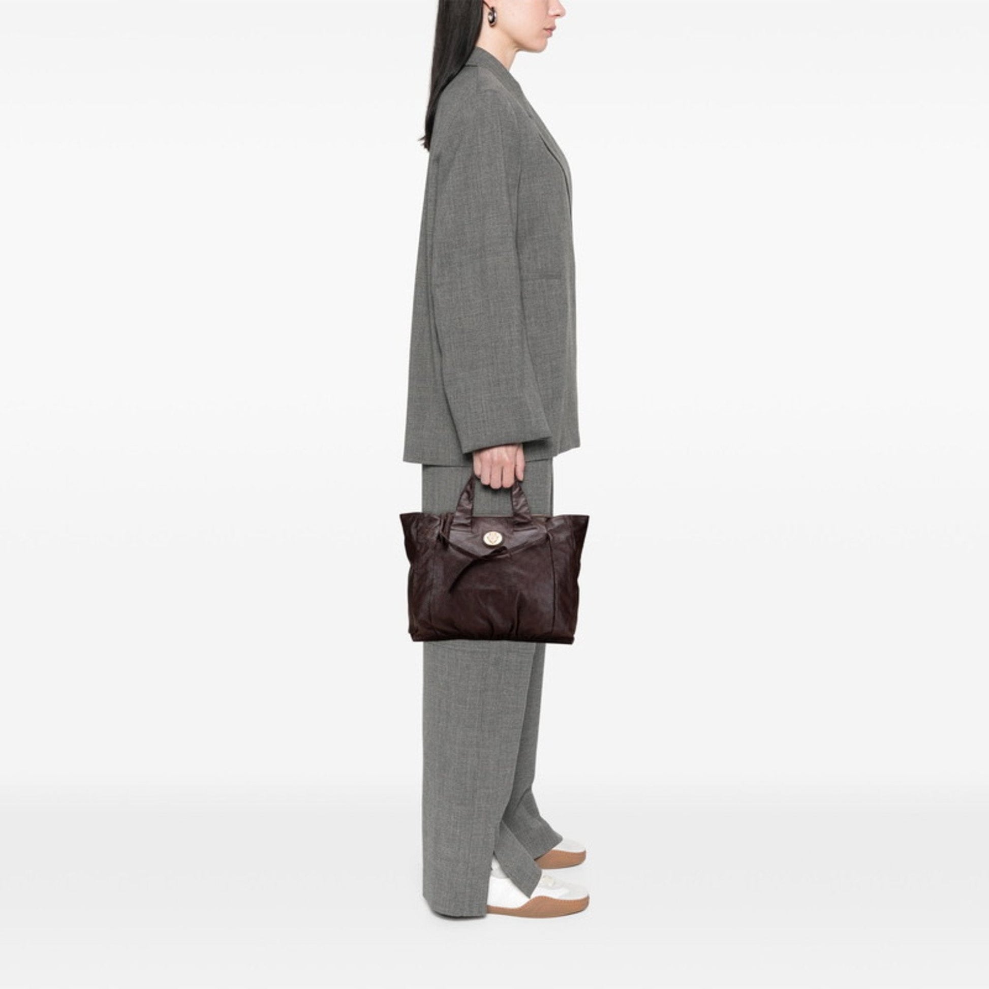 Gucci Hysteria Brown Leather Handbag Tote Bag
