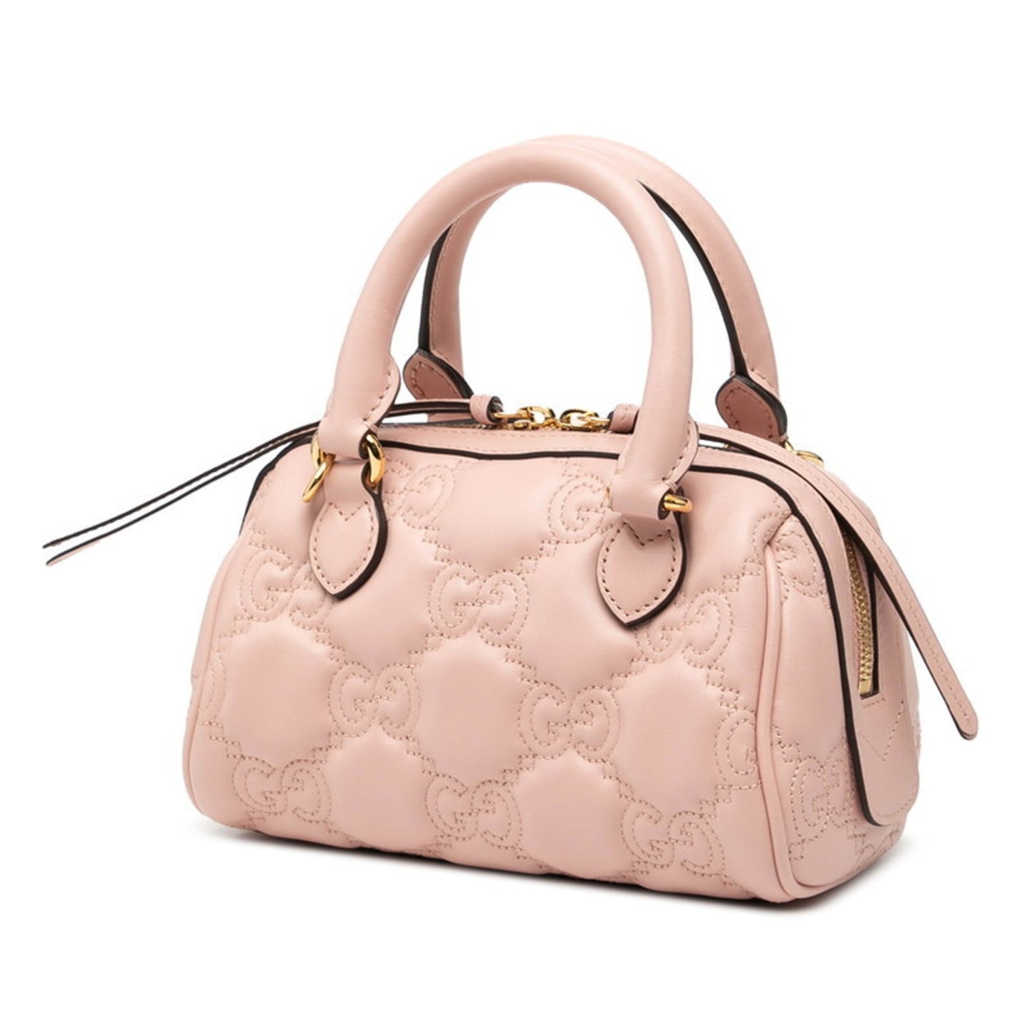 Gucci Pink Leather Handbag Shoulder Bag