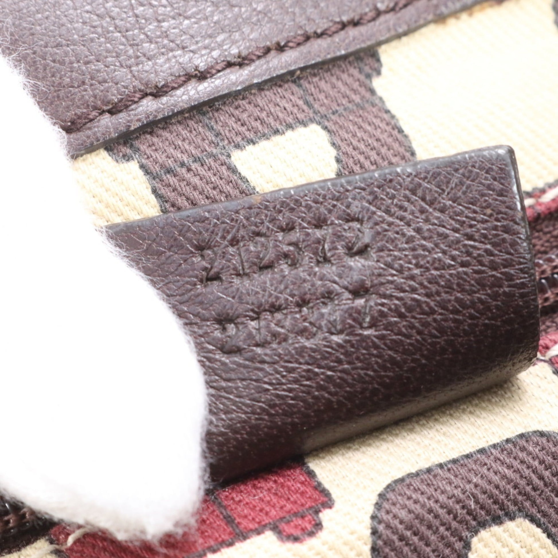 Gucci Brown Leather Shoulder Bag