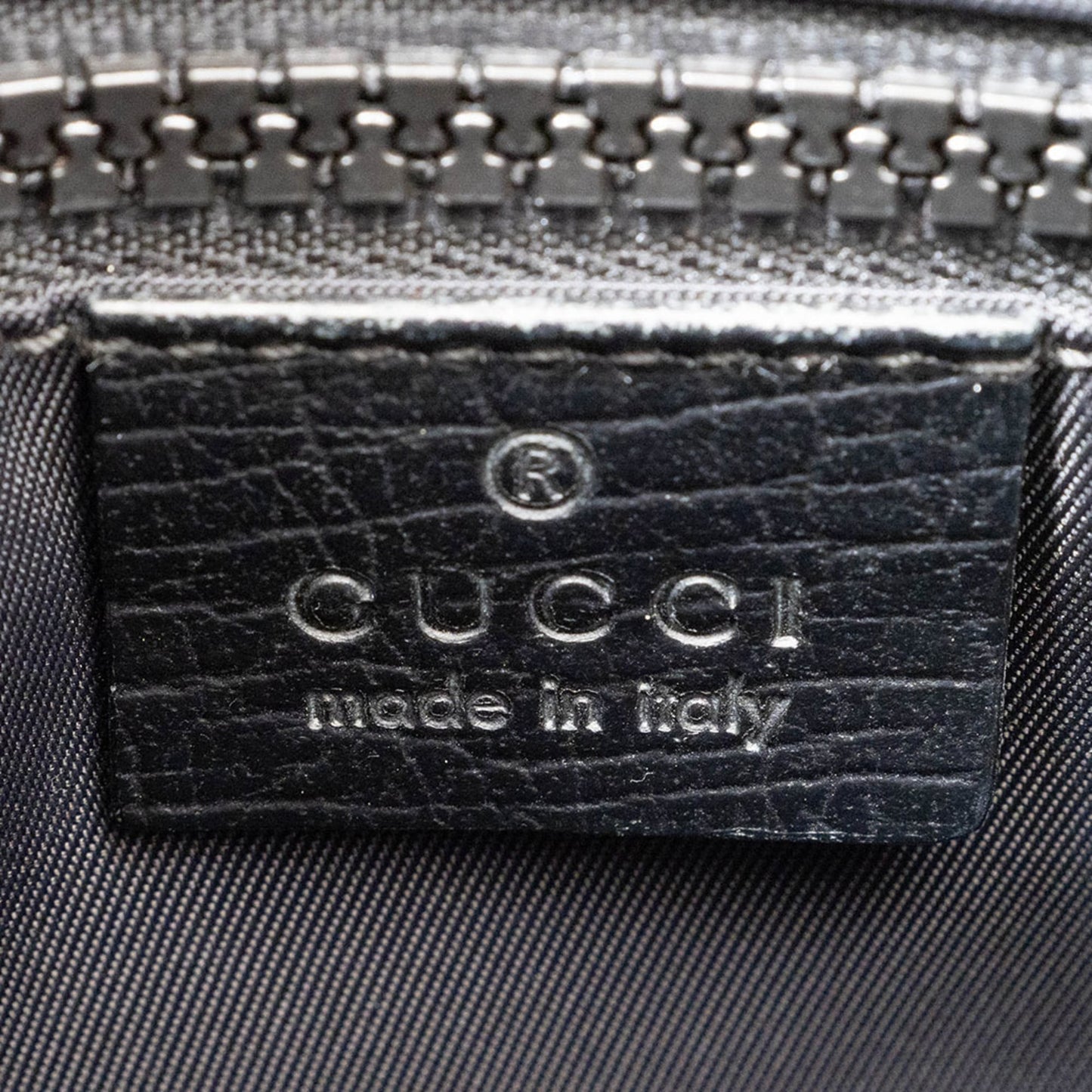 Gucci Gray Gg Supreme Leather Shoulder Bag