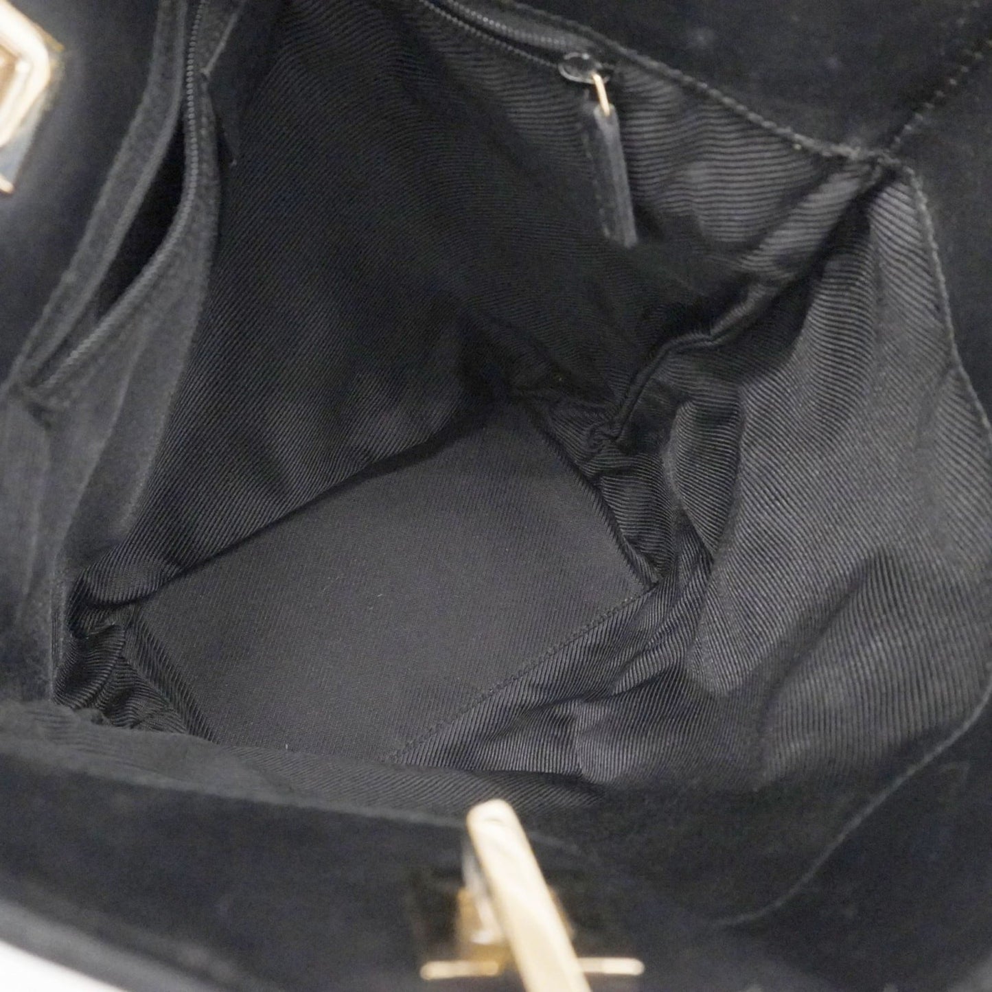 Gucci Black Canvas Tote Bag