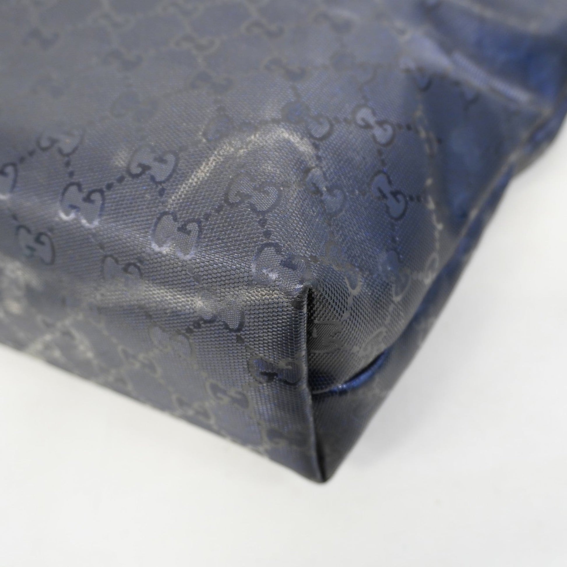 Gucci Purple Pvc Tote Bag