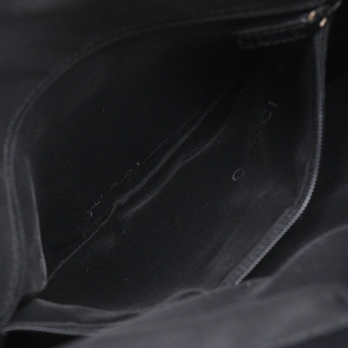 Gucci Black Nylon Canvas Shoulder Bag