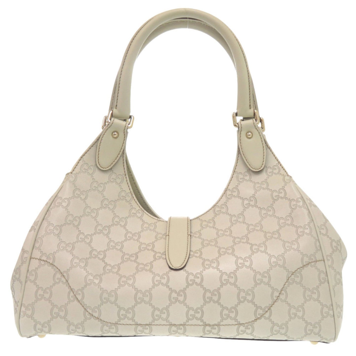 Gucci Ivory Leather Shoulder Bag