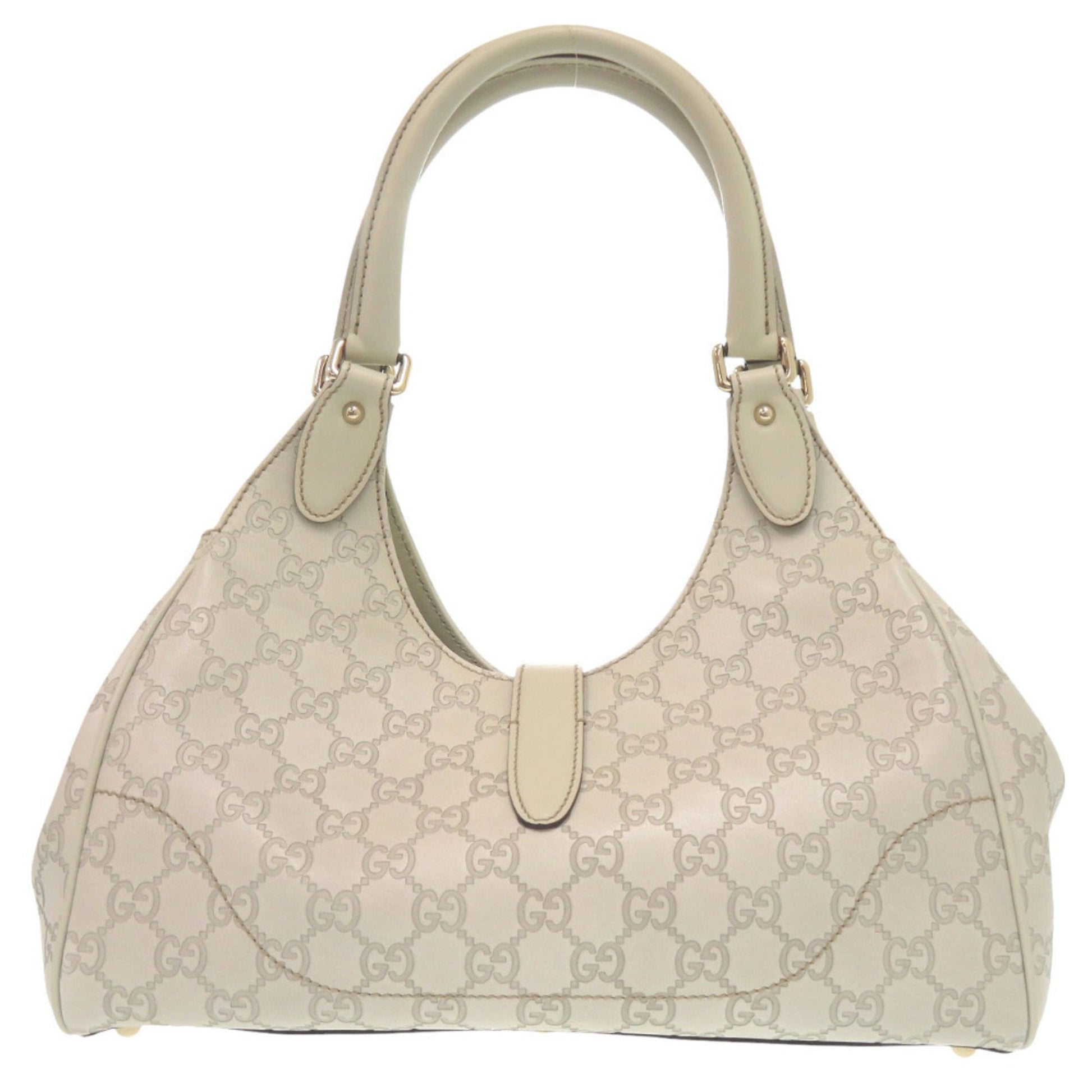 Gucci Ivory Leather Shoulder Bag