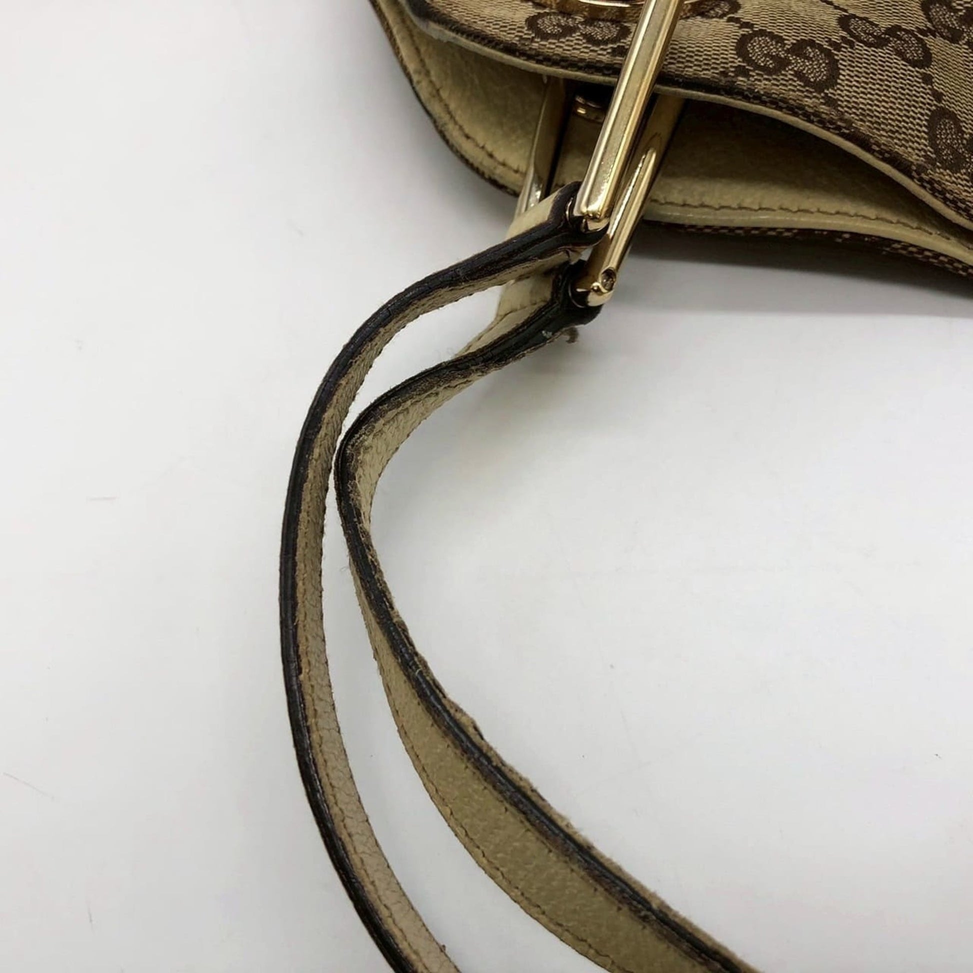Gucci Gg Canvas Beige Gg Canvas Handbag Tote Bag