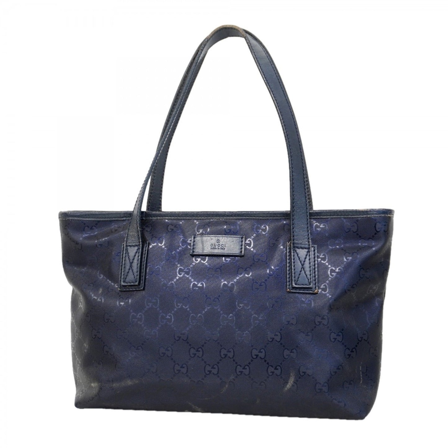 Gucci Purple Pvc Tote Bag