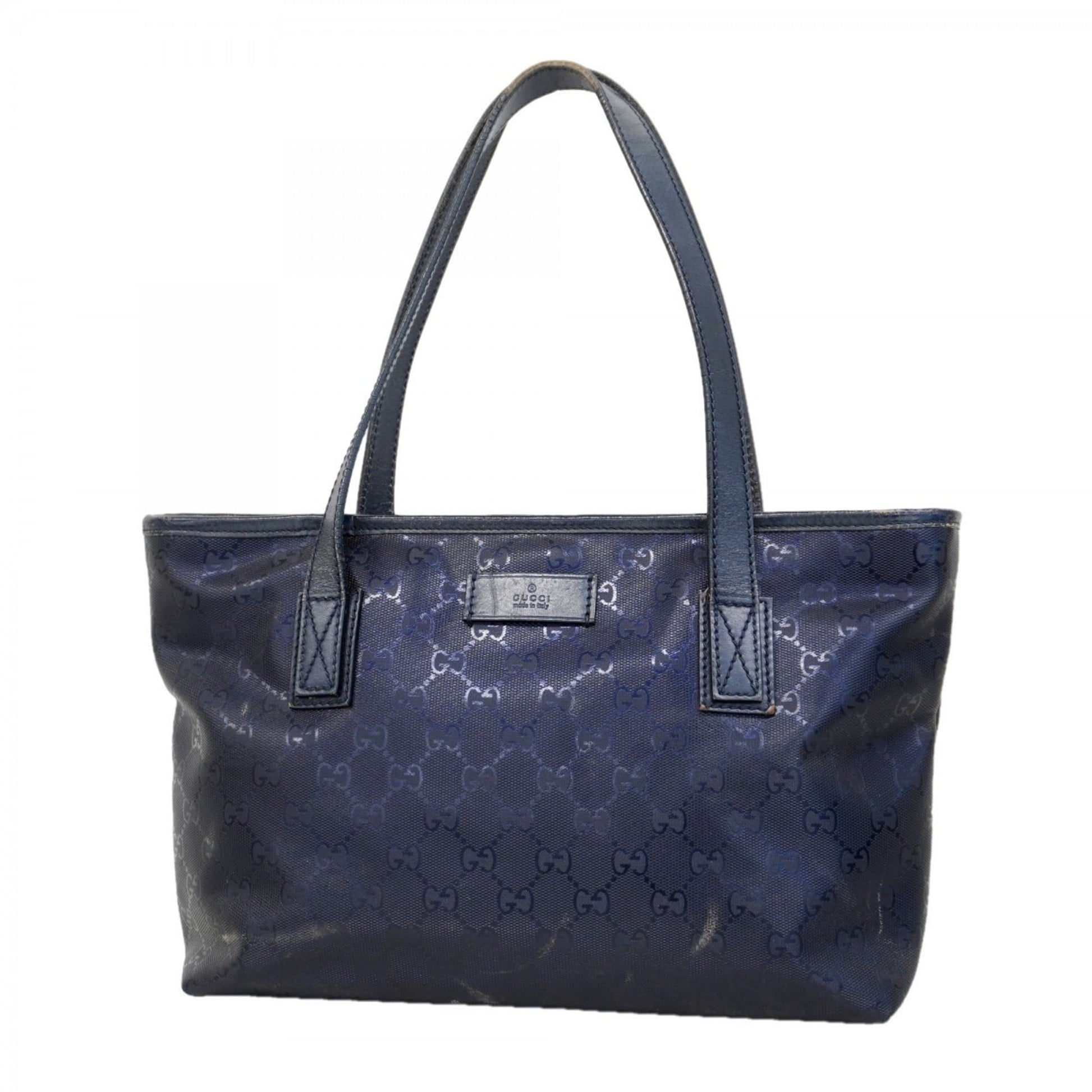 Gucci Purple Pvc Tote Bag