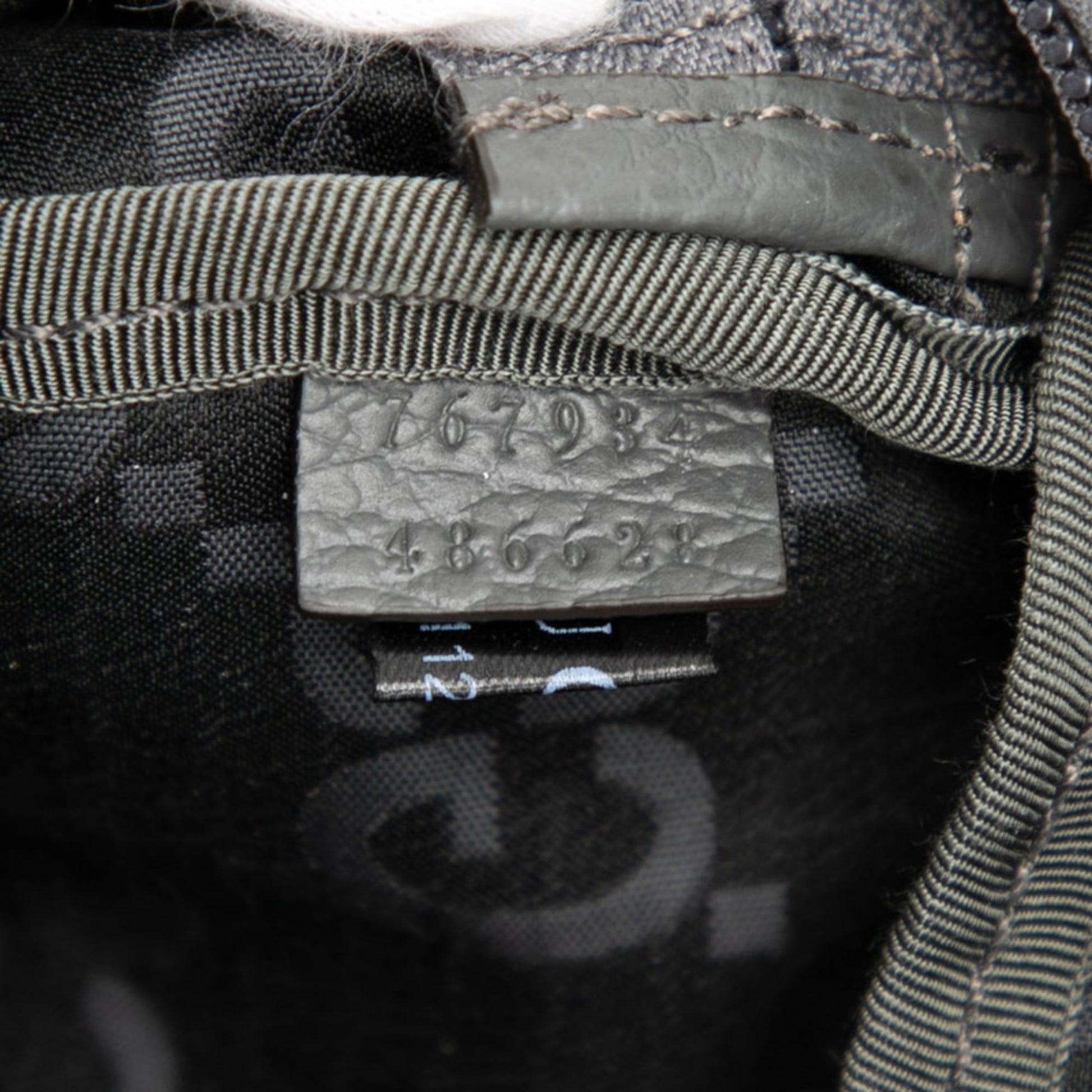 Gucci Gray Nylon Leather Fanny Pack